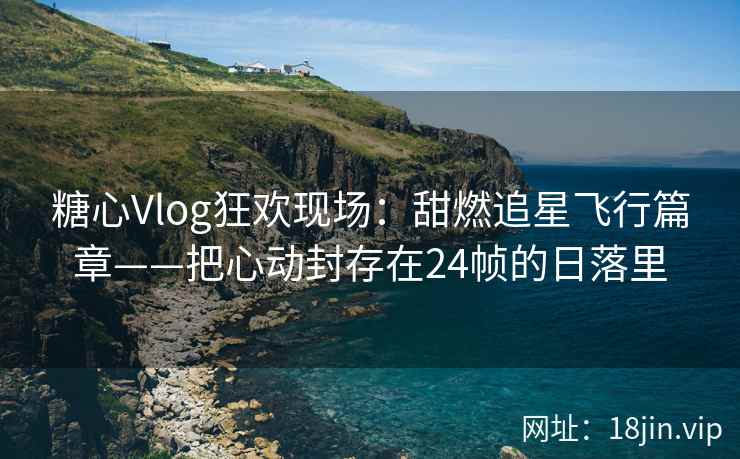 糖心Vlog狂欢现场：甜燃追星飞行篇章——把心动封存在24帧的日落里