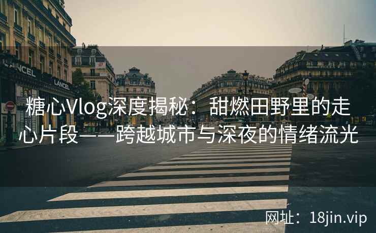 糖心Vlog深度揭秘：甜燃田野里的走心片段——跨越城市与深夜的情绪流光