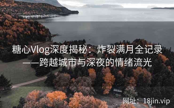 糖心Vlog深度揭秘：炸裂满月全记录——跨越城市与深夜的情绪流光